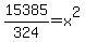 15385%2F324=x%5E2