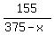155%2F%28375-x%29