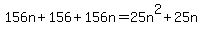 156n%2B156%2B156n=25n%5E2%2B25n