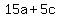 15a%2B5c