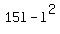 15l+-+l%5E2