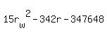 15r%5Bw%5D%5E2-342r-347648%29=0