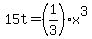 15t=%281%2F3%29x%5E3
