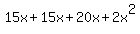 15x%2B15x%2B20x%2B2x%5E2