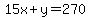 15x%2By=270