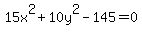 15x%5E2%2B10y%5E2-145=0
