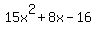 15x%5E2%2B8x-16