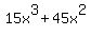 15x%5E3%2B45x%5E2