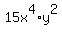 15x%5E4%2Ay%5E2