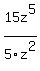 15z%5E5+%2F+5z%5E2