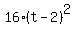 16%28t-2%29%5E2