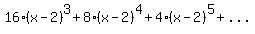 16%28x-2%29%5E3%2B8%28x-2%29%5E4%2B4%28x-2%29%5E5%2B...