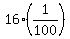 16%2A%281%2F100%29