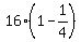 16%2A%281-1%2F4%29