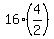 16%2A%284%2F2%29