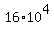 16%2A10%5E4