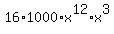 16%2A1000+%2A+x%5E12%2Ax%5E3