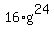 16%2Ag%5E24