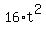 16%2At%5E2