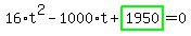 16%2At%5E2-1000%2At%2Bhighlight_green%28+1950+%29=0