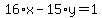 16%2Ax-15%2Ay=1
