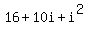 16%2B10i%2Bi%5E2