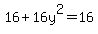 16%2B16y%5E2=16