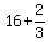 16%2B2%2F3