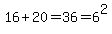 16%2B20=36=6%5E2