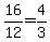 16%2F12+=+4%2F3