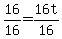 16%2F16+=+16t%2F16