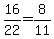 16%2F22+=+8%2F11