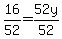 16%2F52=52y%2F52