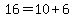 16=10%2B6