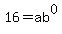 16=ab%5E0