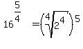 16%5E%285%2F4%29%5E%22%22+=+%28root%284%2C2%5E4%29%29%5E5