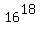 16%5E18