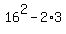 16%5E2+-+2%2A3