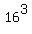 16%5E3