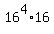 16%5E4%2A16