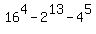 16%5E4-2%5E13-4%5E5