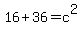 16+%2B+36+=+c%5E2