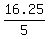16.25%2F5
