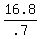 16.8%2F.7