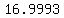 16.9993