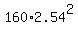 160%2A2.54%5E2