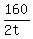 160%2F%282t%29