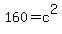 160=c%5E2