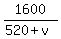 1600%2F%28520%2Bv%29