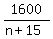 1600%2F%28n%2B15%29